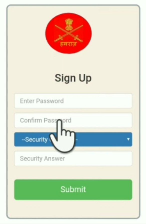 Hamraaz signup security